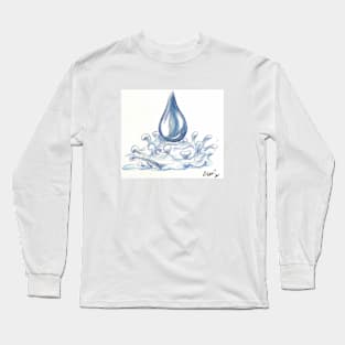 Water Long Sleeve T-Shirt